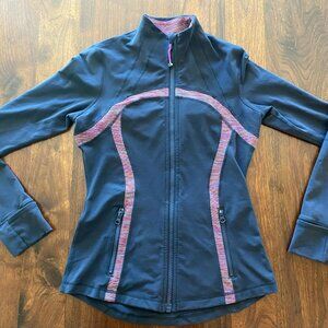 Lululemon Deep Coal/Wee are from Space Multi Define Jacket - size 8
